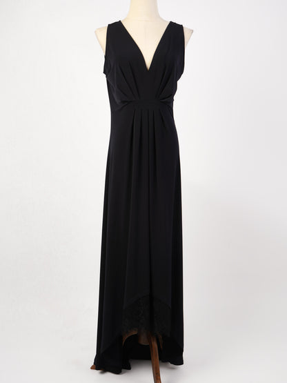 Excellent Michael Kors Black Sleeveless Dress V-Neckline Size N/A
