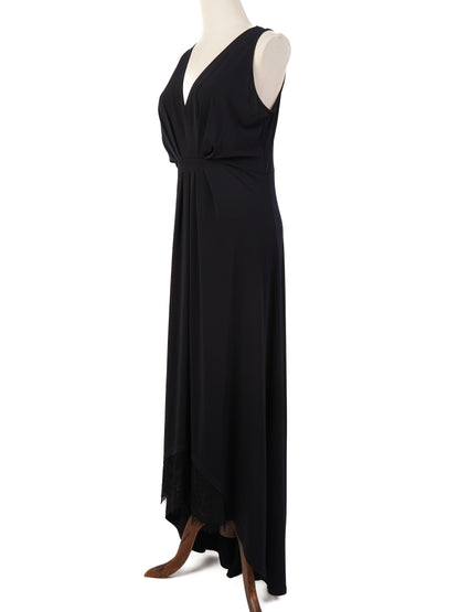 Excellent Michael Kors Black Sleeveless Dress V-Neckline Size N/A