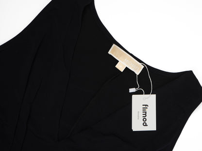Excellent Michael Kors Black Sleeveless Dress V-Neckline Size N/A