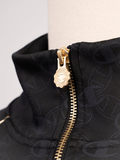 Excellent Champion Men's Black Tracksuit M with Gold Accents