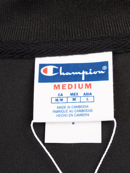 Excellent Champion Men's Black Tracksuit M with Gold Accents