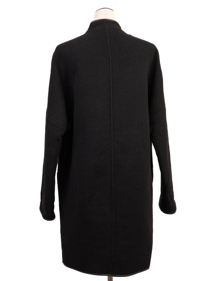 Excellent Basler Black Wool Women's Coat Size S with Toggle Closure