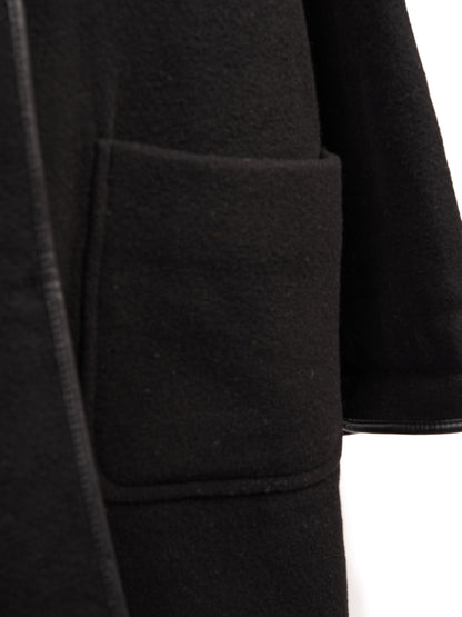 Excellent Basler Black Wool Women's Coat Size S with Toggle Closure