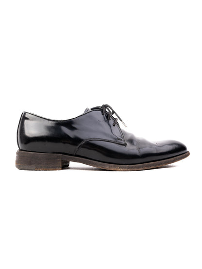 Excellent Henderson Black Leather Oxford Dress Shoes Size 39