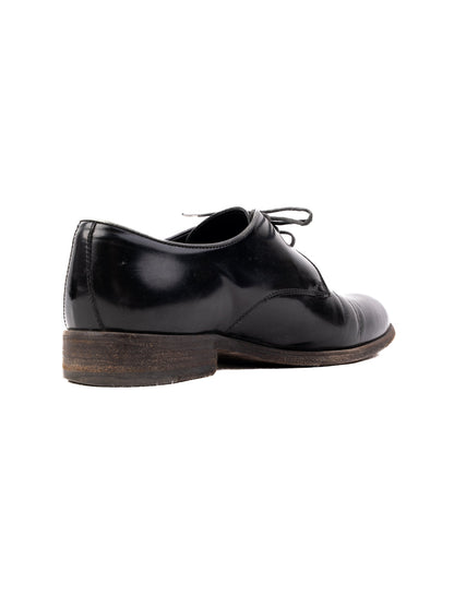 Excellent Henderson Black Leather Oxford Dress Shoes Size 39