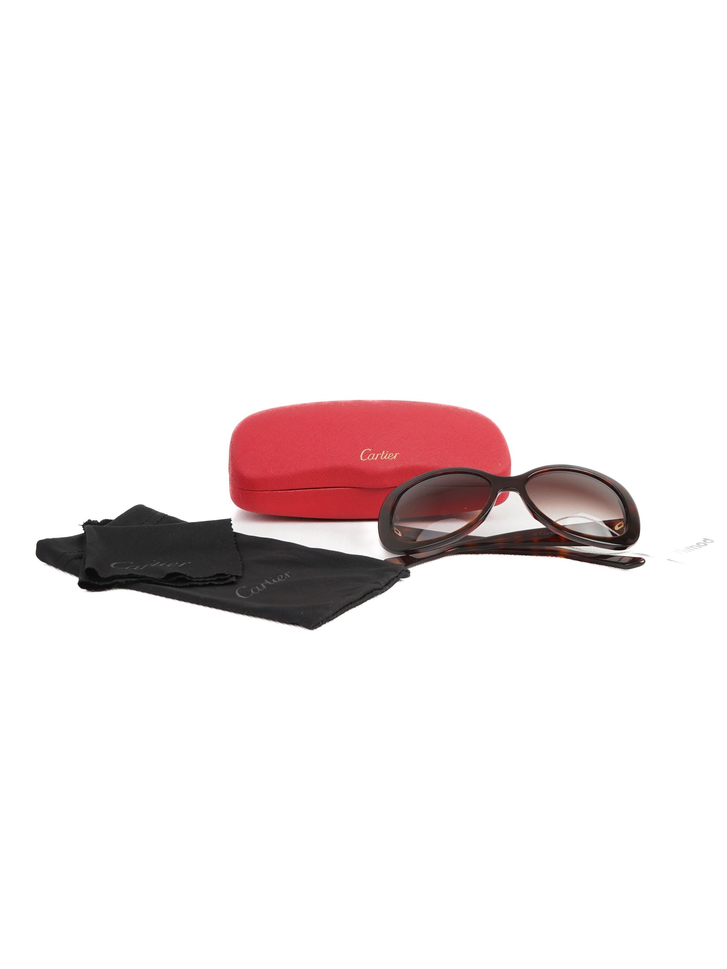 excellent cartier women’s sunglasses orange tortoiseshell frame