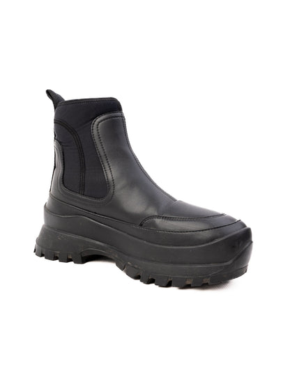 Excellent Stella McCartney Black Leather Ankle Boots Size 36