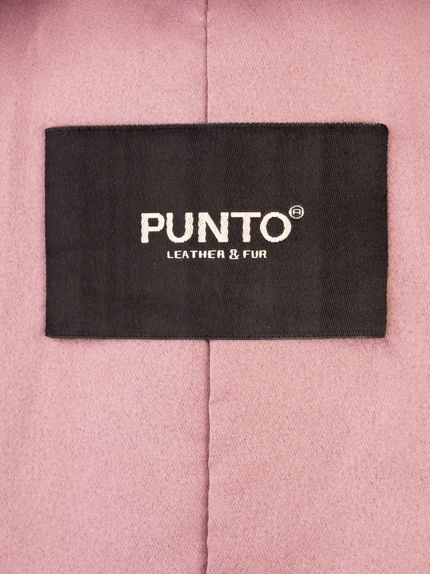 perfect punto purple fur-textured coat size m - women’s wear