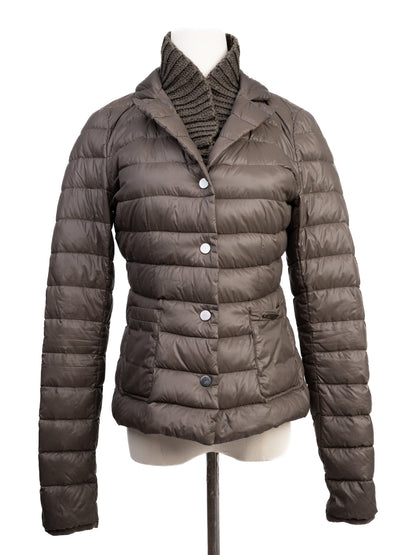 Good Liu Jo Gray Nylon Puffer Jacket Size S