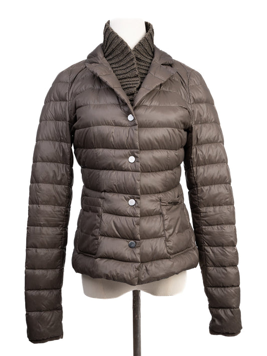 Good Liu Jo Gray Nylon Puffer Jacket Size S