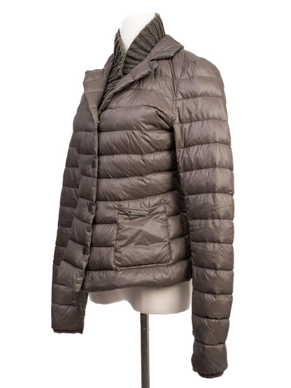 Good Liu Jo Gray Nylon Puffer Jacket Size S