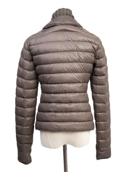 Good Liu Jo Gray Nylon Puffer Jacket Size S