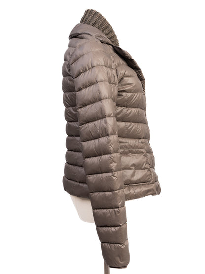 Good Liu Jo Gray Nylon Puffer Jacket Size S