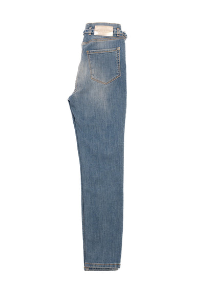Excellent Pinko Blue Jeans Size S with PINKO Belt