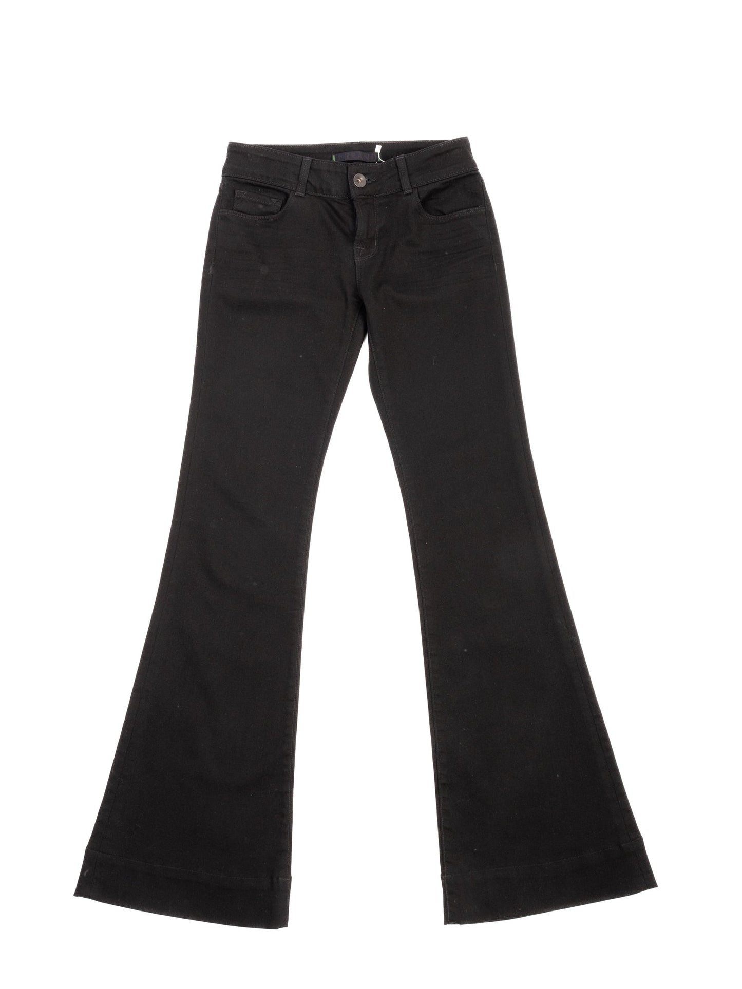 excellent j brand black flared denim jeans size s women