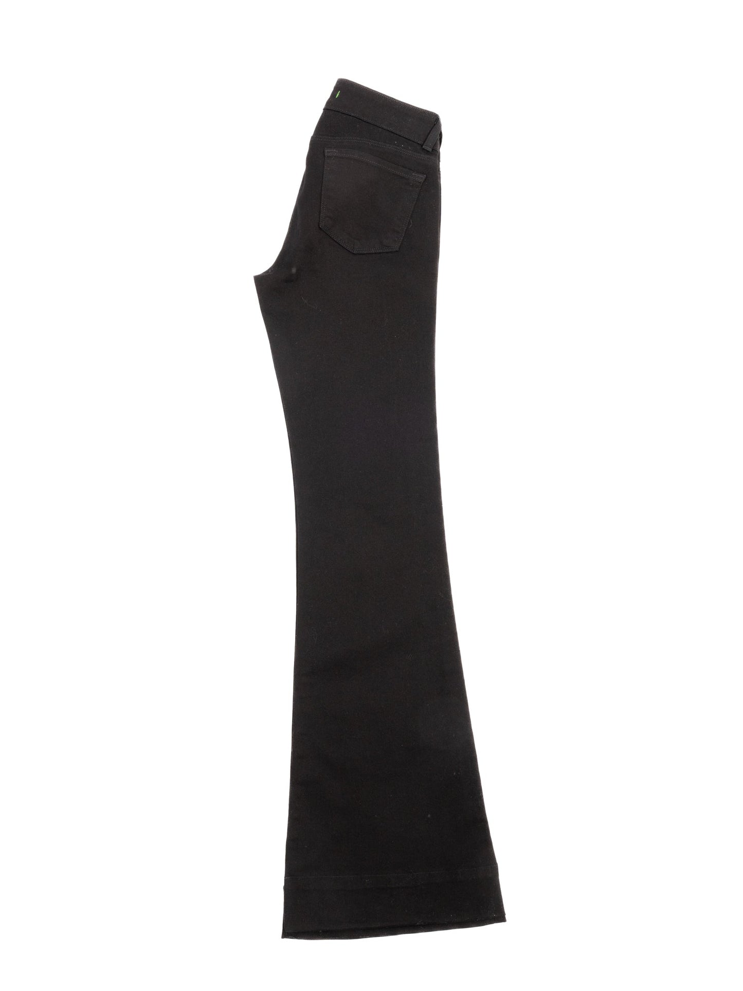 excellent j brand black flared denim jeans size s women