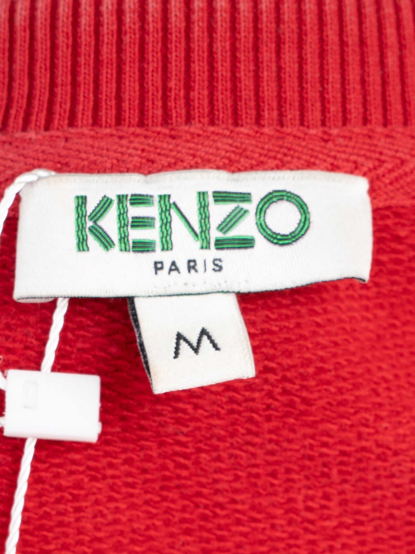 excellent kenzo red sweatshirt cotton women long sleeve kenzo paris
