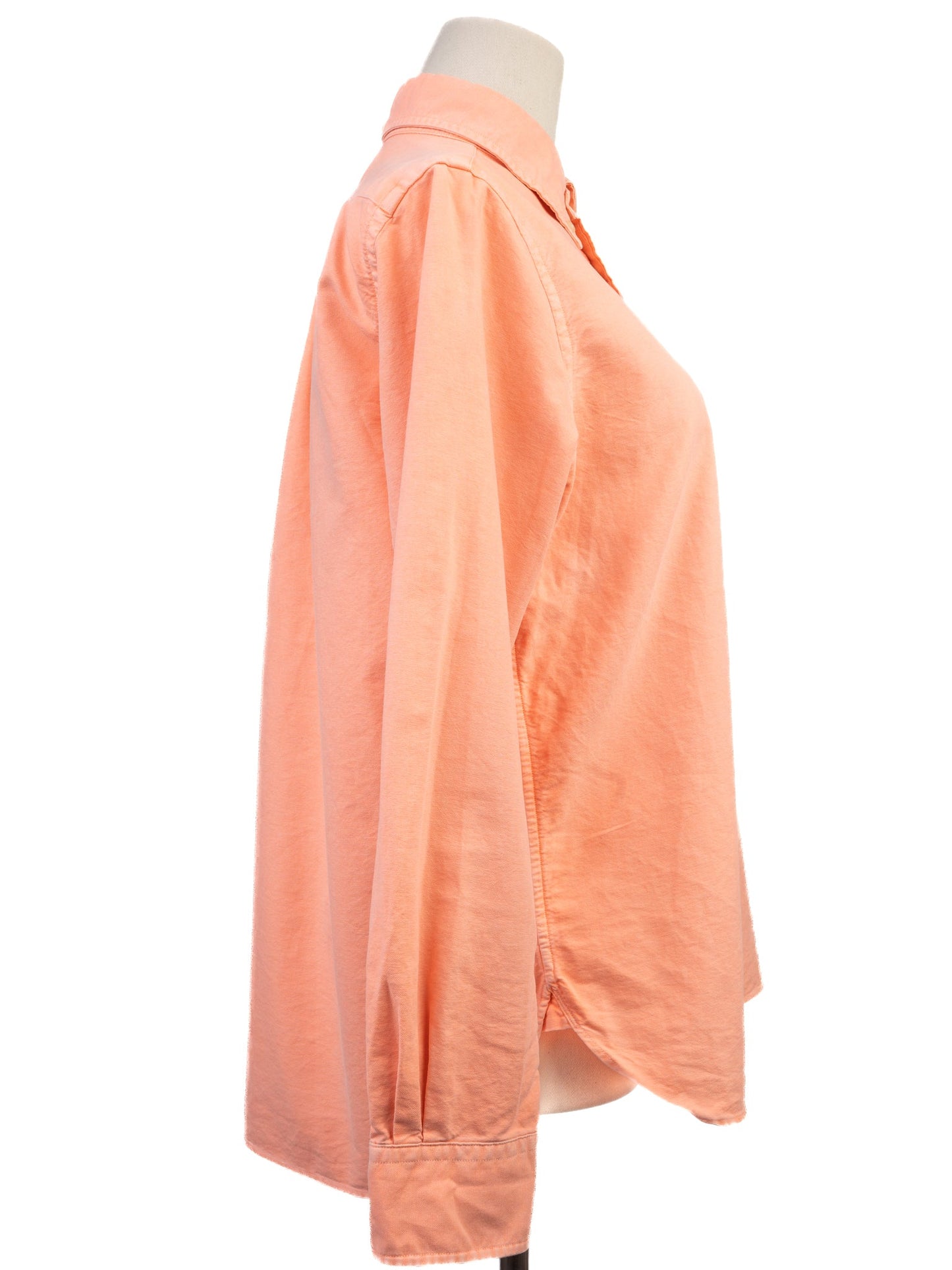 excellent polo ralph lauren pink cotton shirt size m women