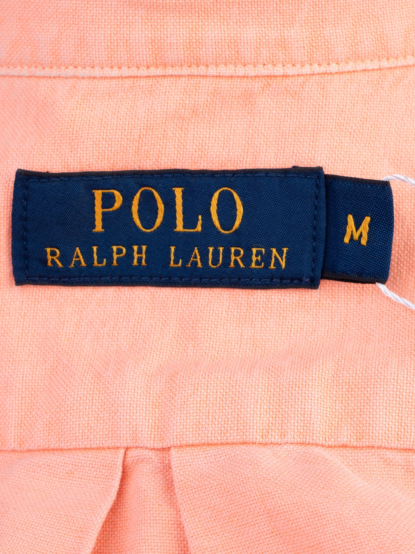 excellent polo ralph lauren pink cotton shirt size m women