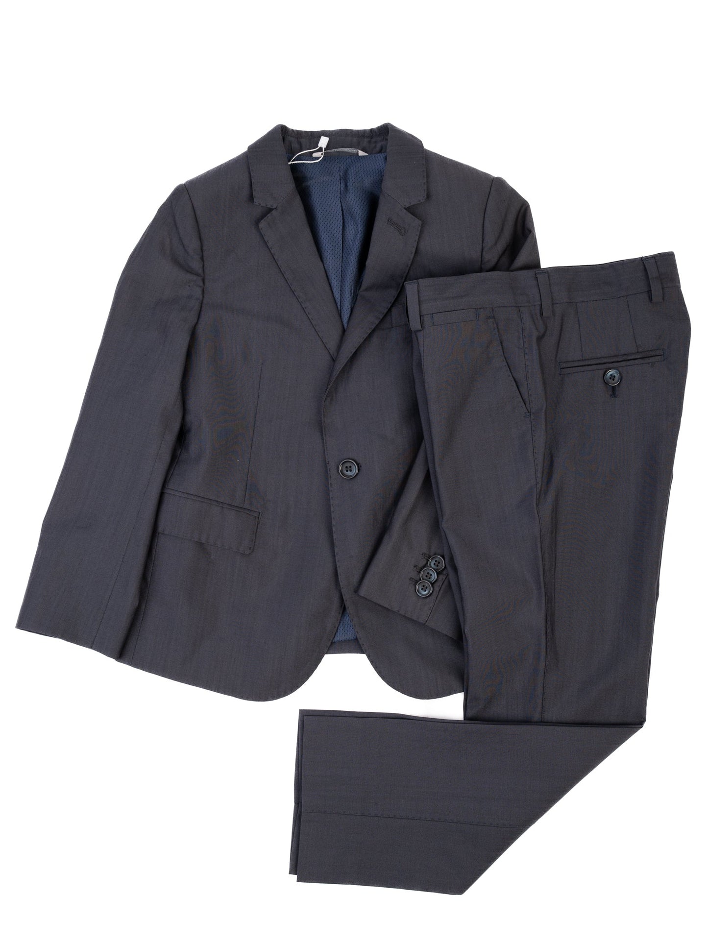 excellent dolce gabbana gray wool suit for kids size 8