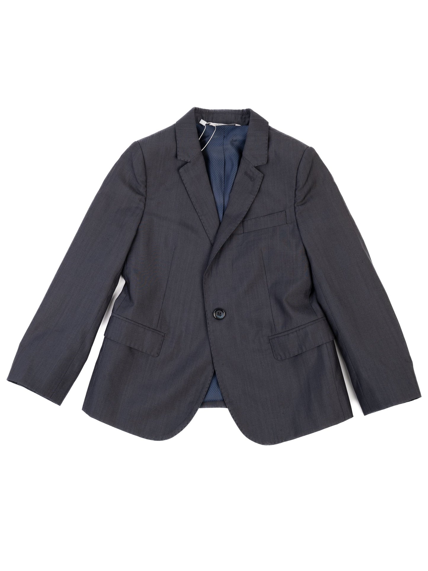 excellent dolce gabbana gray wool suit for kids size 8