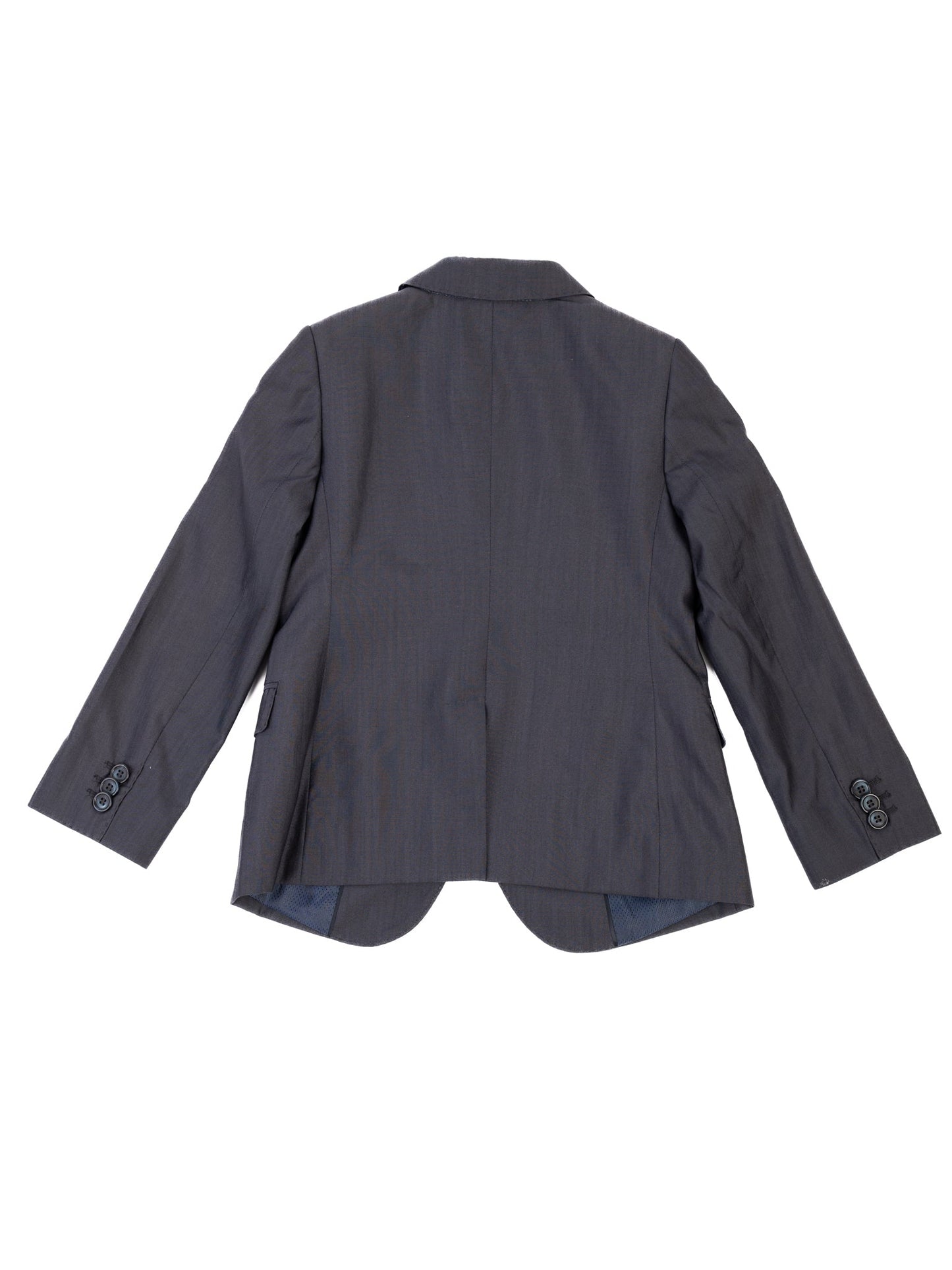 excellent dolce gabbana gray wool suit for kids size 8