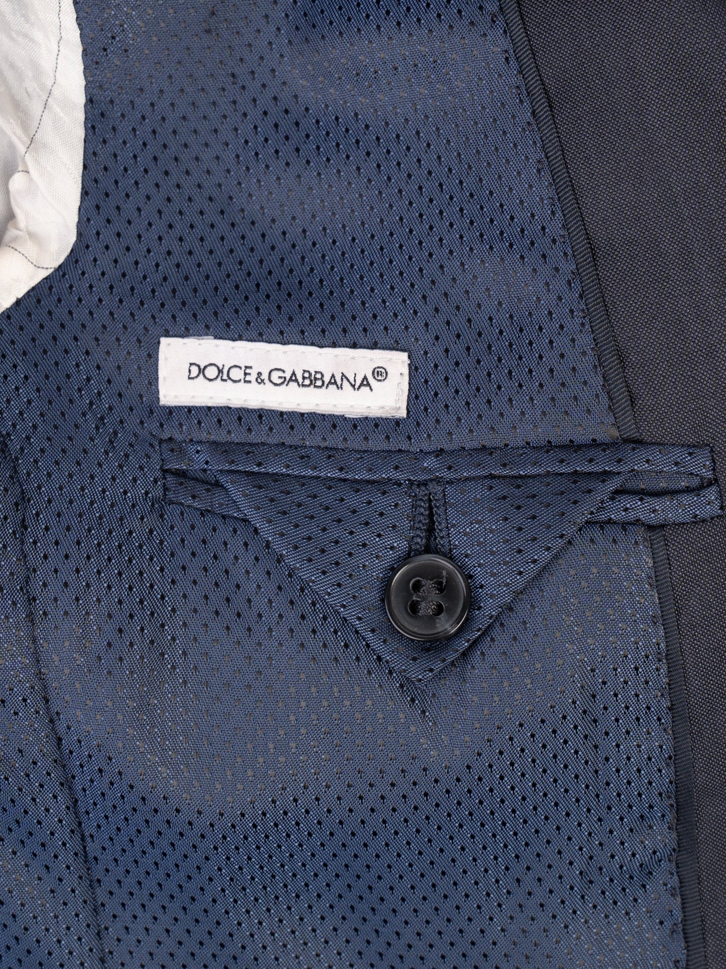 excellent dolce gabbana gray wool suit for kids size 8