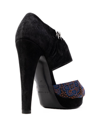 Excellent Emporio Armani High-Heeled Shoes Leather Ankle Strap