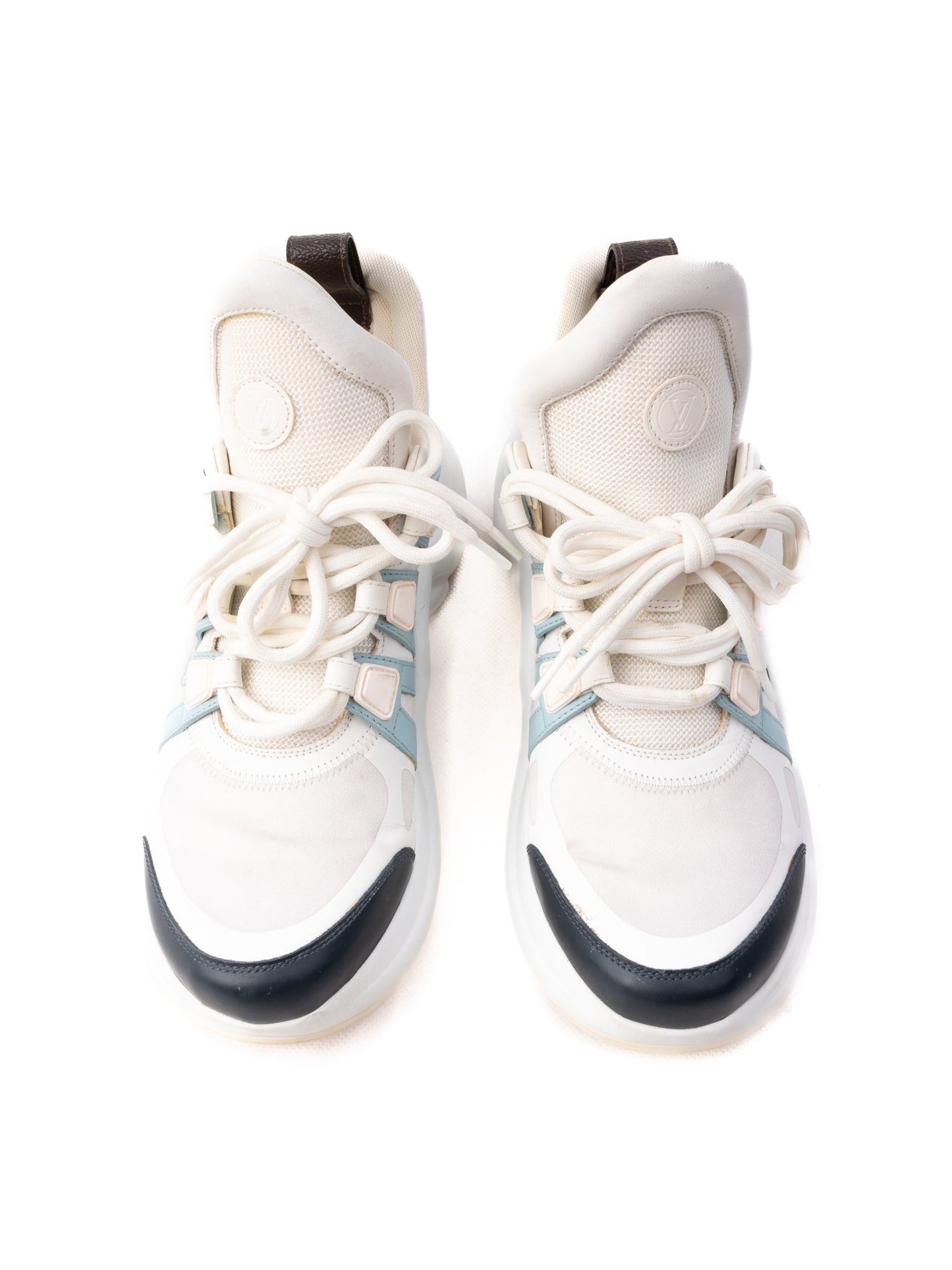 excellent louis vuitton women's sneakers combined leather design