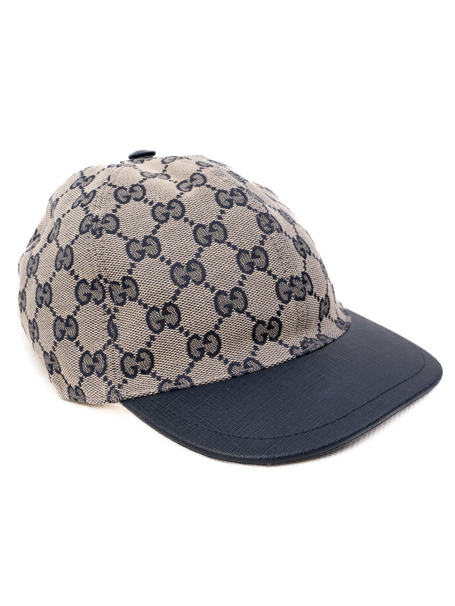 perfect gucci kids baseball cap black cotton size 7
