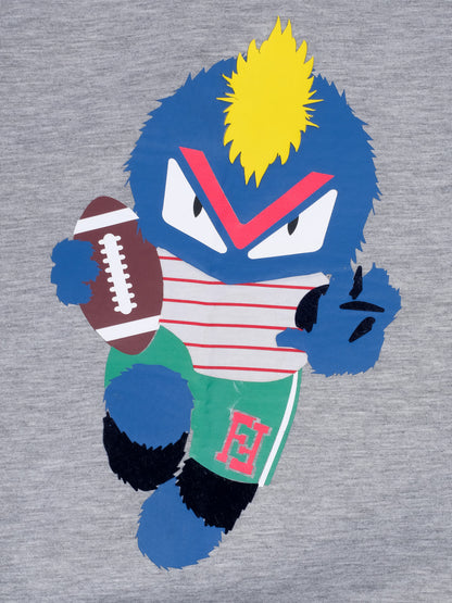 Excellent Fendi Gray Kids Sweatshirt Size 12 Cartoon Design
