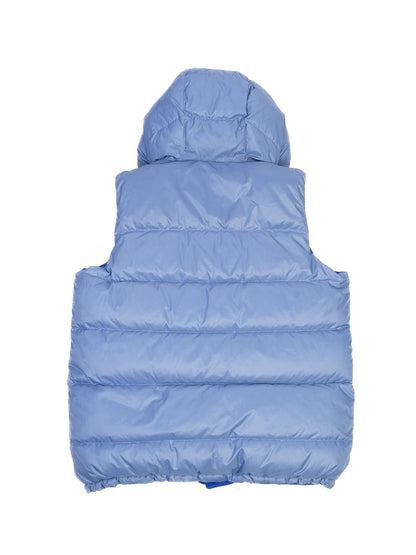 Excellent Burberry Blue Puffer Vest for Kids Size 14