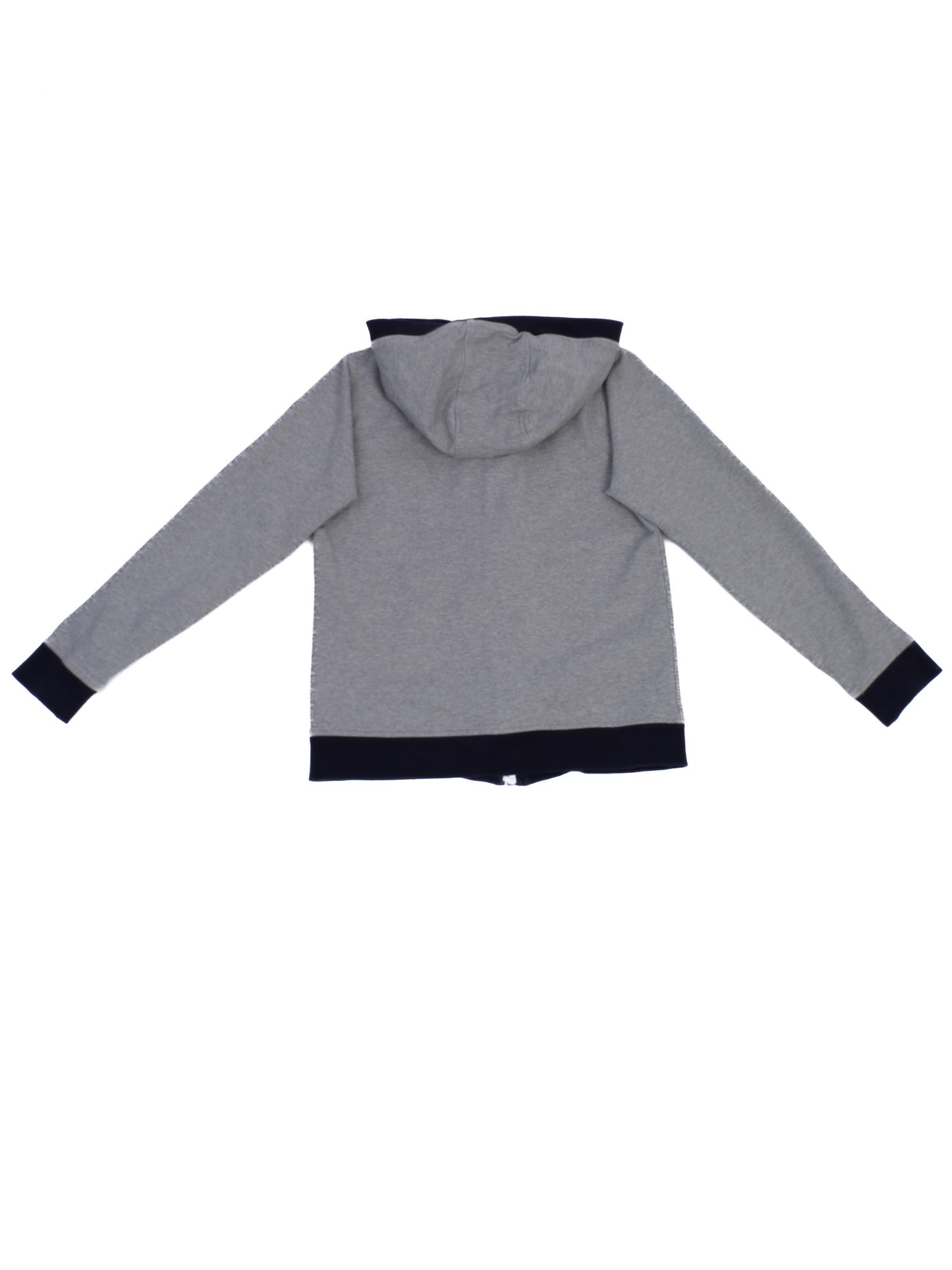 excellent hugo boss gray cotton hoodie & jogger set size 12 for kids