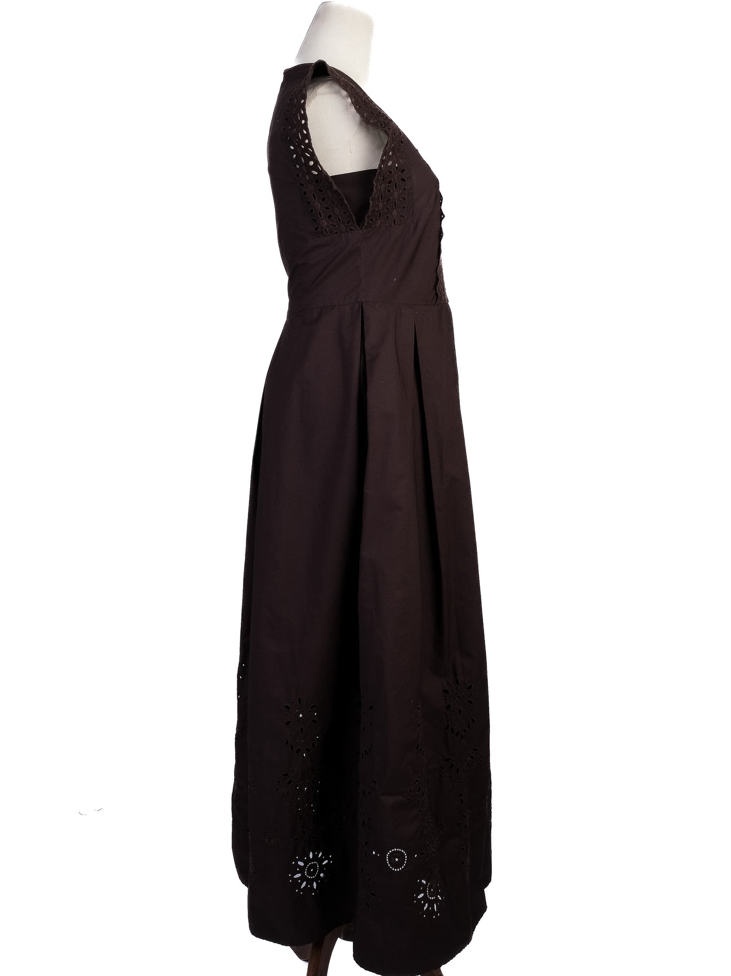 weekend maxmara orange cotton dress excellent condition women's size