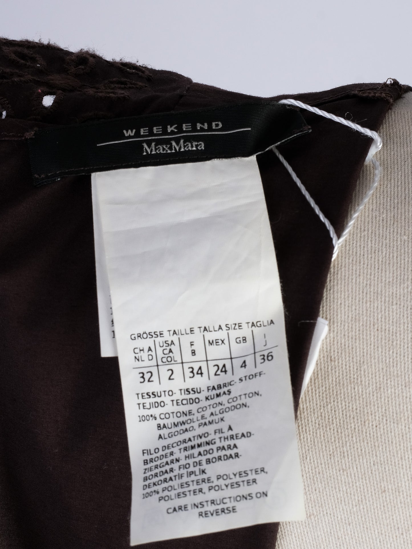 weekend maxmara orange cotton dress excellent condition women's size