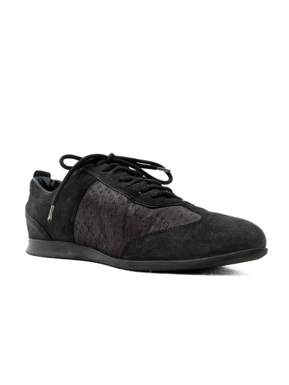 Good Louis Vuitton Black Sneakers Leather Low Profile Women’s Shoes