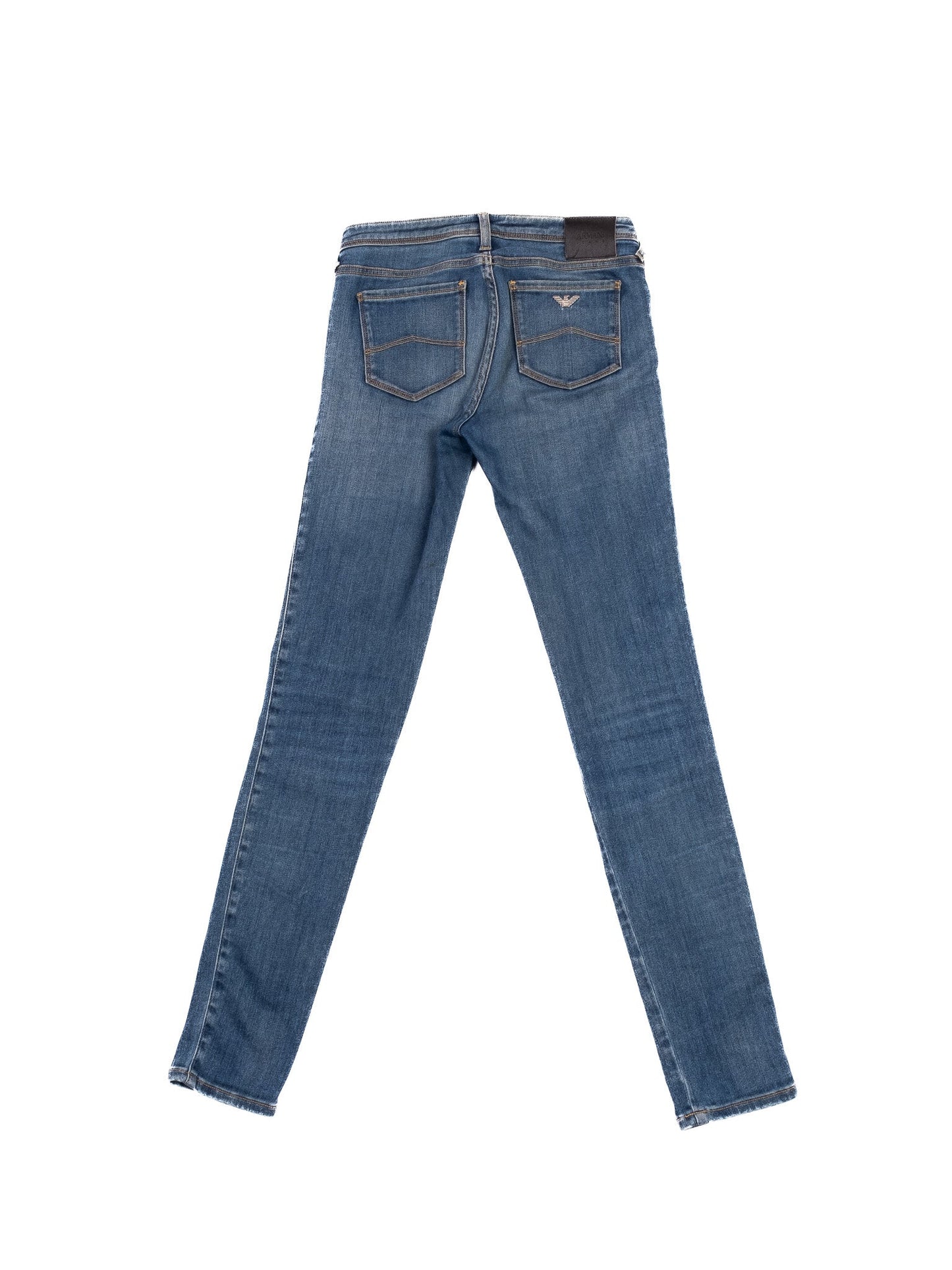 excellent armani jeans blue denim cotton women’s size unknown