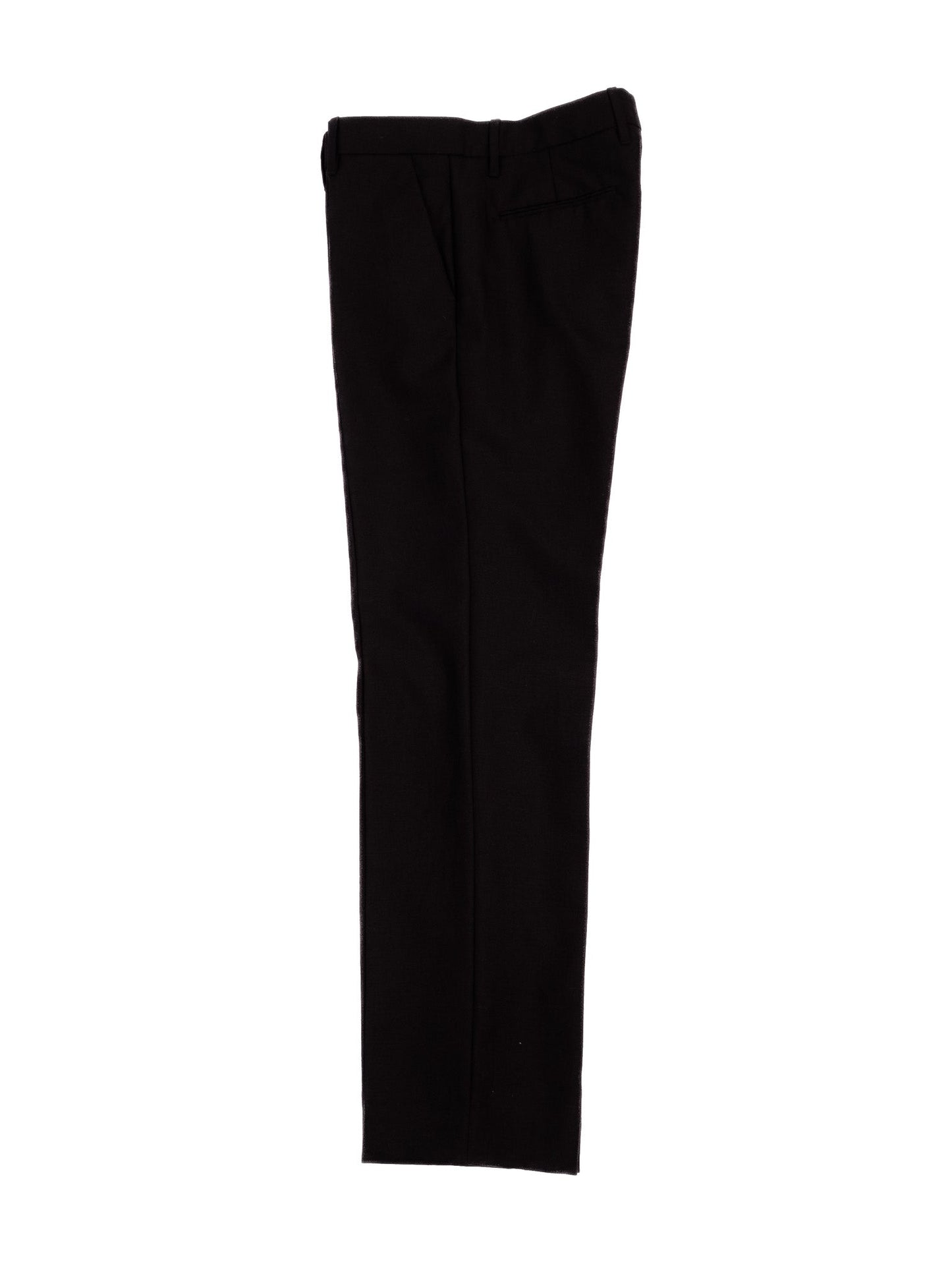 excellent gucci black wool dress pants size m for men