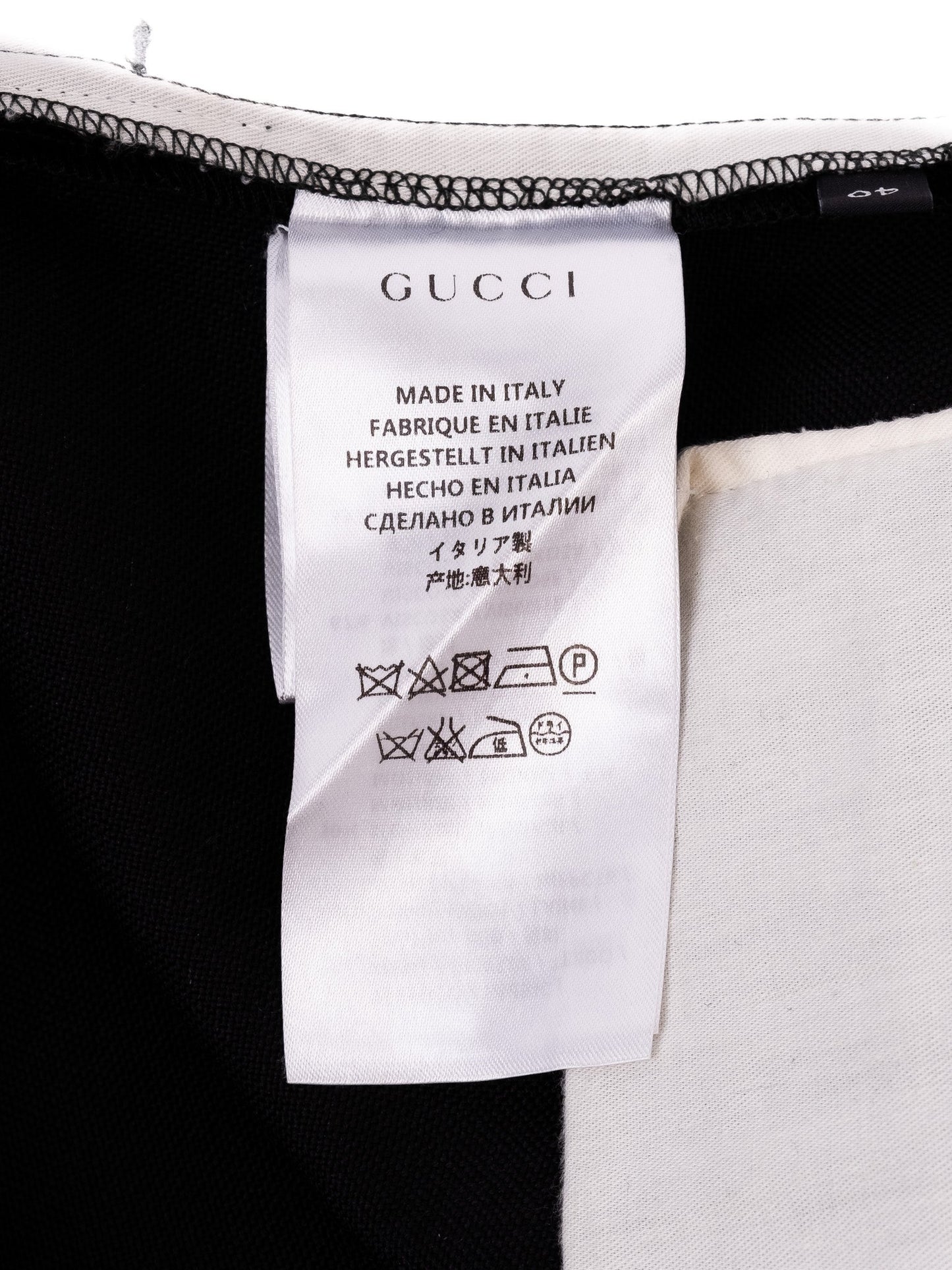 excellent gucci black wool dress pants size m for men