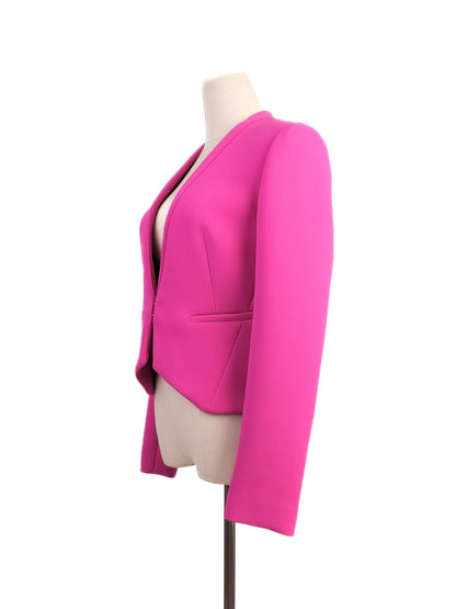 Excellent Diane von Furstenberg Pink Blazer Size S Polyester