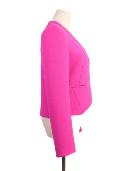 Excellent Diane von Furstenberg Pink Blazer Size S Polyester