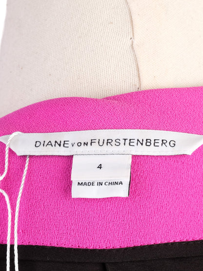 Excellent Diane von Furstenberg Pink Blazer Size S Polyester