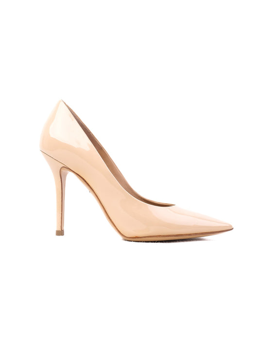 Perfect Salvatore Ferragamo White Leather High-Heel Pumps Women