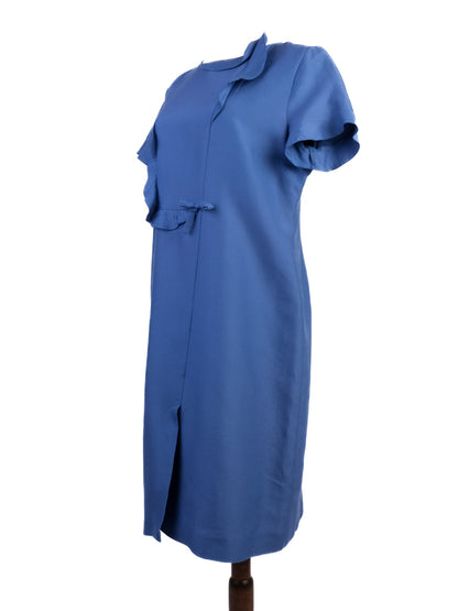 Excellent Valentino Pink Silk Knee-Length Dress Size Not Specified