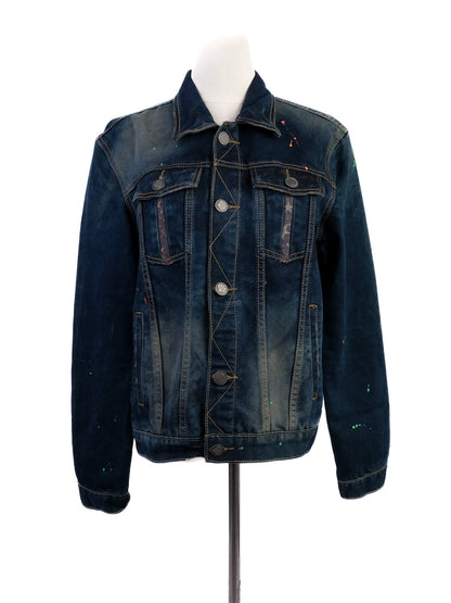 Dsquared2 Women's Blue Denim Jacket Excellent Condition Size L