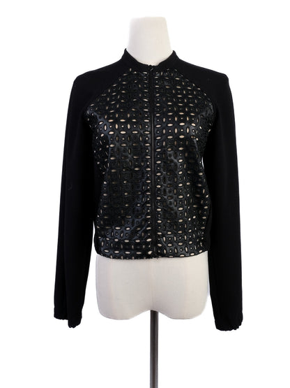 Excellent Pennyblack Black Jacket XS Textured Design Viscose