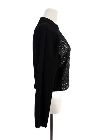Excellent Pennyblack Black Jacket XS Textured Design Viscose