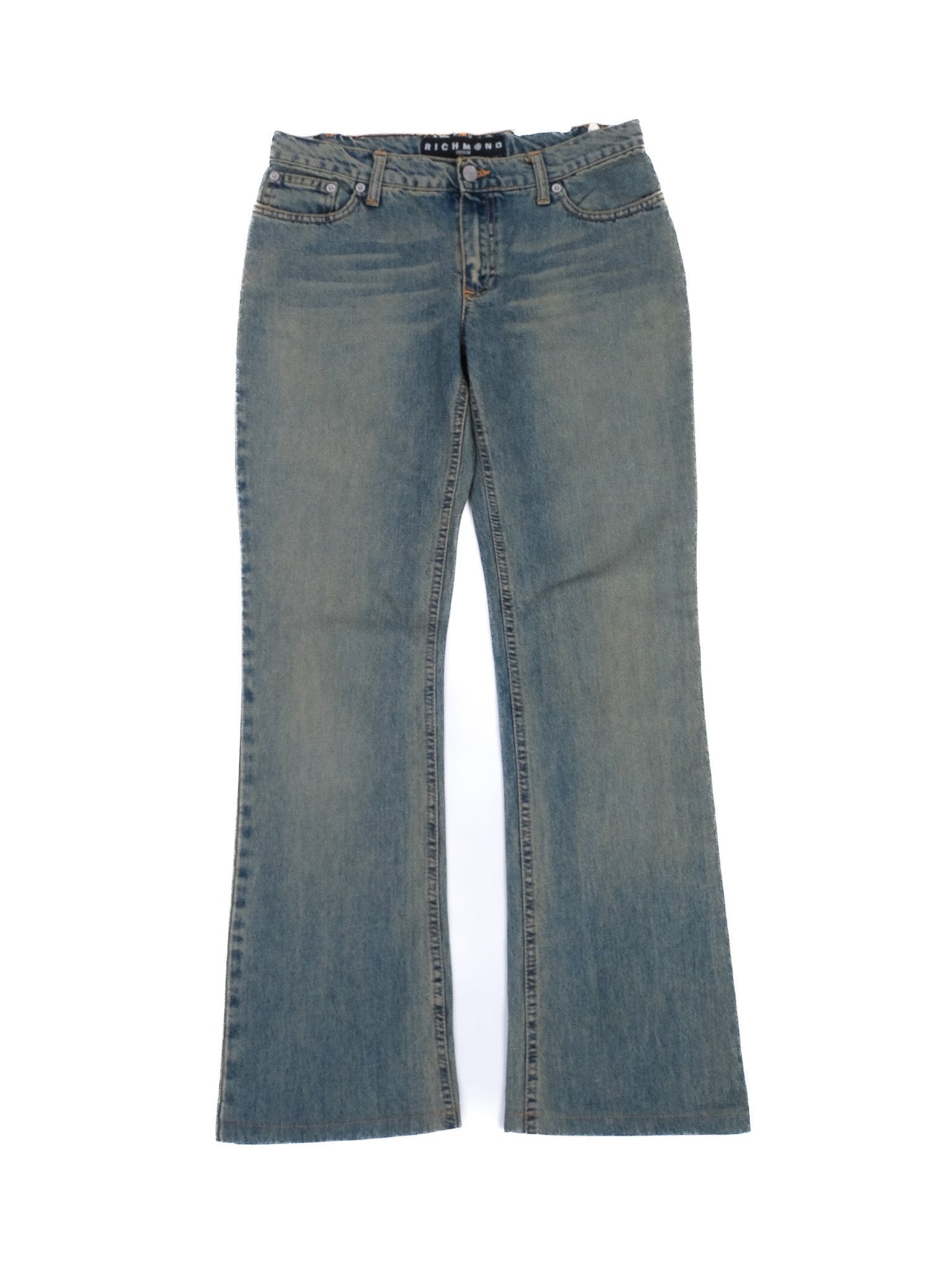 richmond blue cotton jeans m excellent condition classic fit