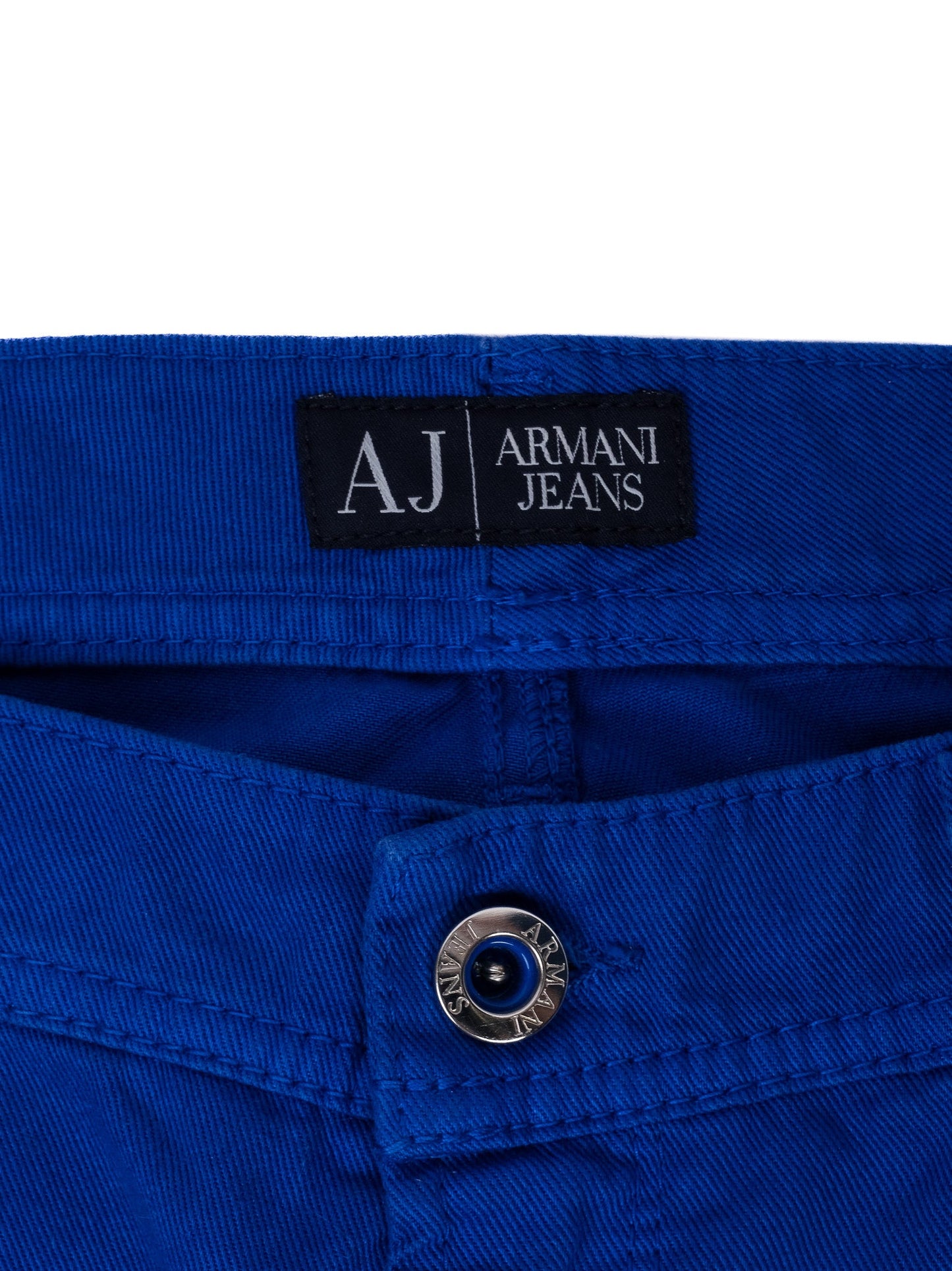 armani jeans excellent condition blue cotton women's size m