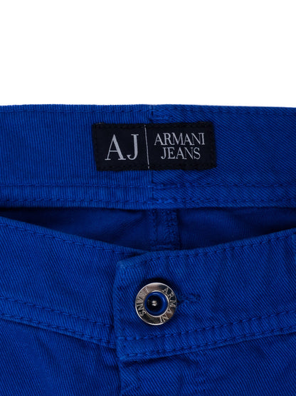 Armani Jeans Excellent Condition Blue Cotton Women's Size M